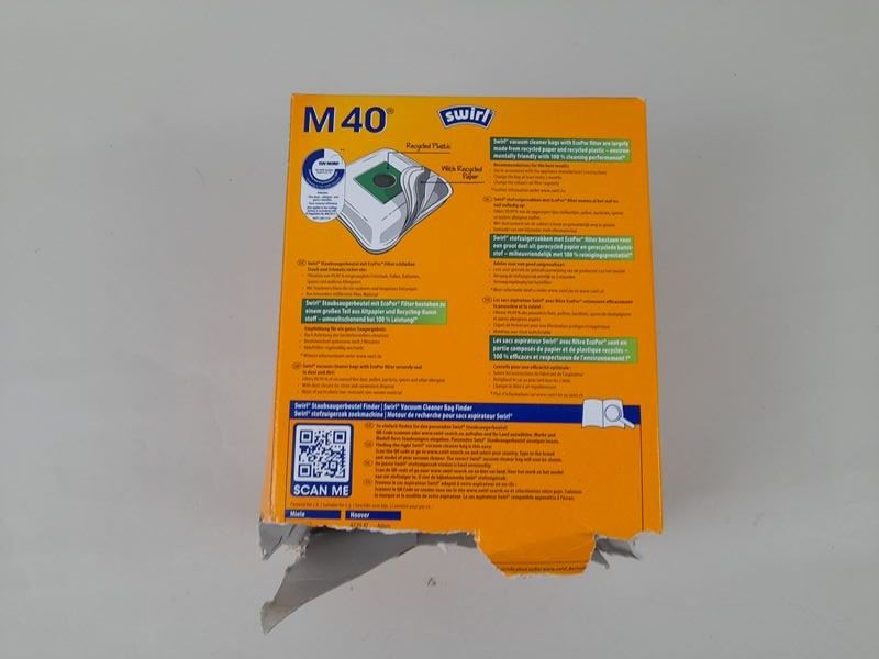 Altro per la casa: SWIRL Staubsaugerbeutel M40 10er Packung – Nuovo (secondo la descrizione) da Liebefeld venduto da Restwert_Liebefeld 1