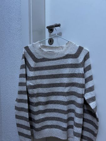 Herbst Pullover gestreift