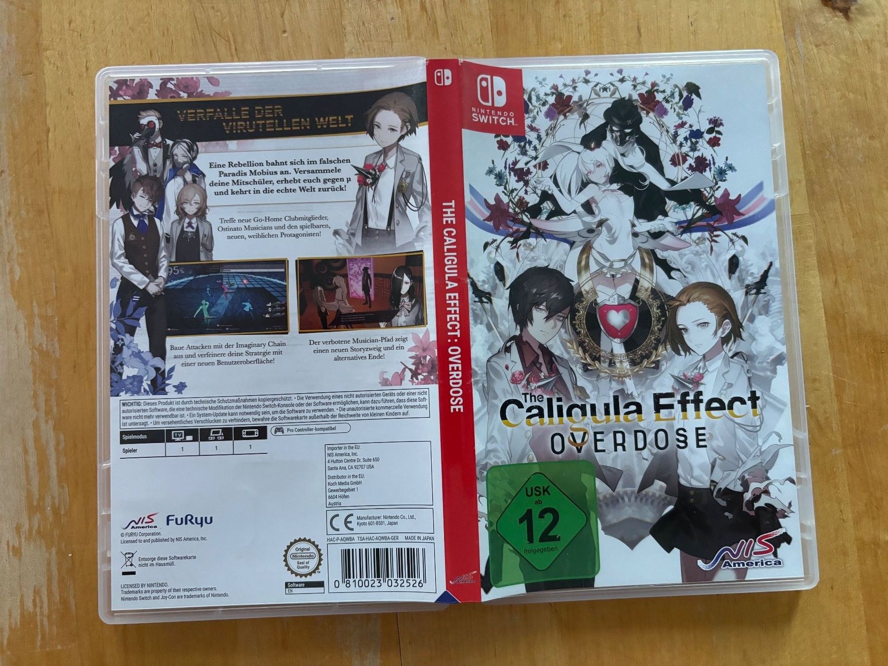 Spiele: The Caligula Effect Overdose – Gebraucht aus Frenkendorf von Fionchen