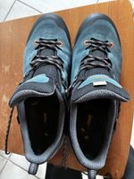 Lowa Gore-Tex Trekkingschuhe blau schwarz 