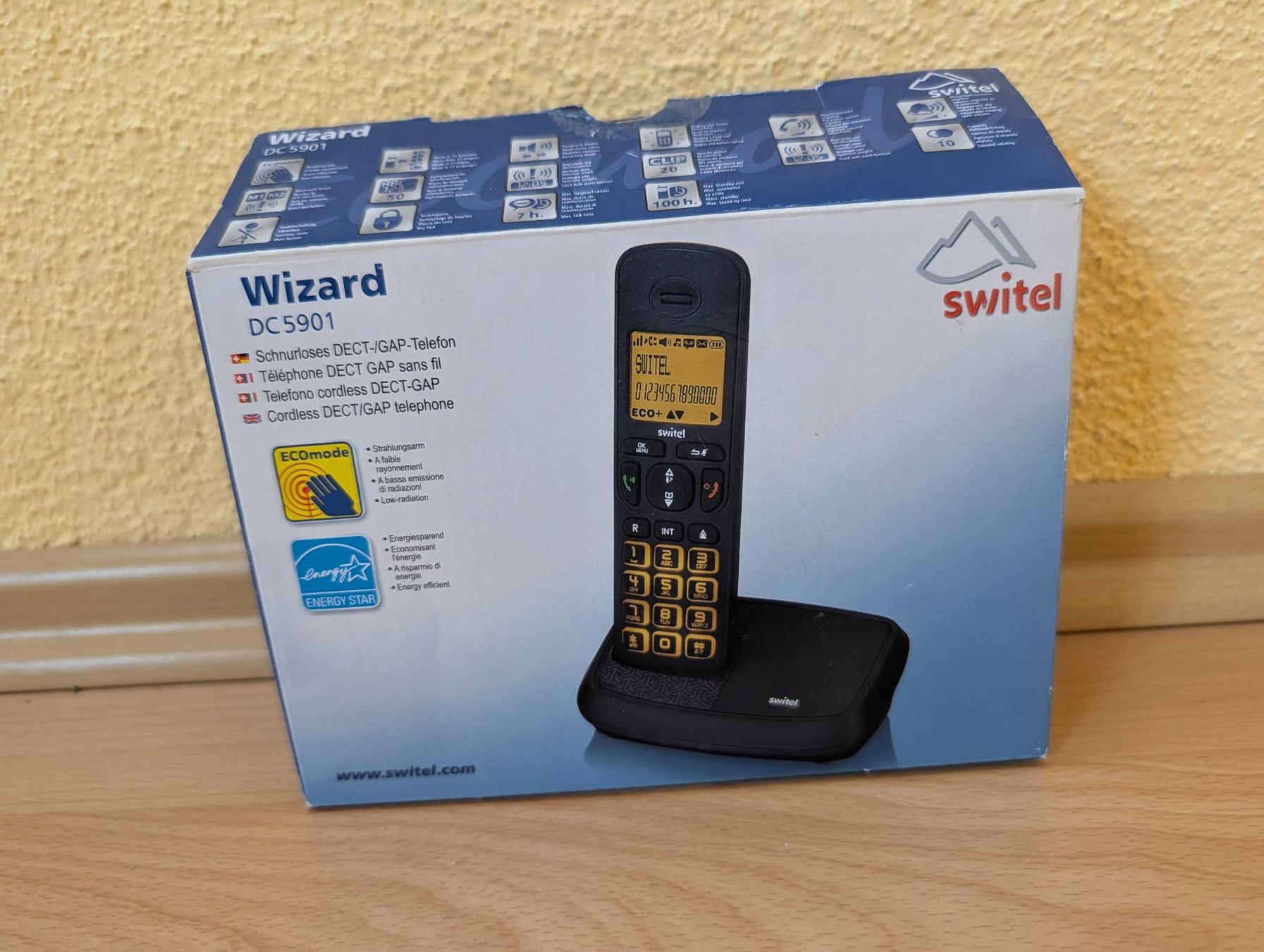 Switel Telefone: Switel schnurloses Telefon mit Telefonzubehör – Gebraucht aus Niederweningen von Nrstniz56 8