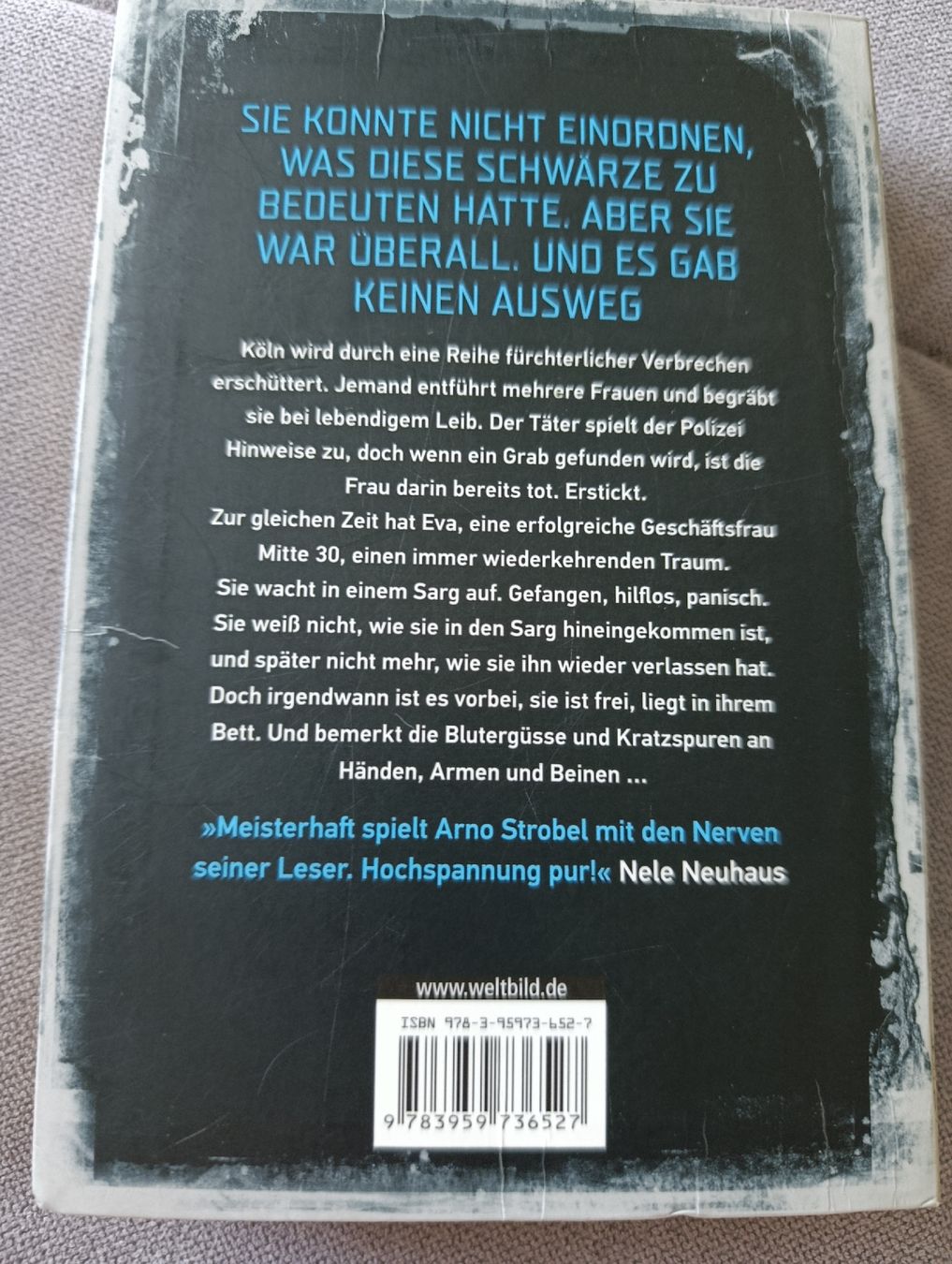 Libri: Arno Strobel Der Sarg – Usato da Bellach venduto da TORA4 1