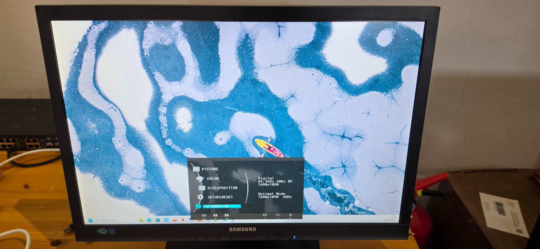 Samsung Monitore: Moniteur Samsung SyncMaster SA450, 22 pouces – Gebraucht aus La Tour-de-Peilz von Gbes