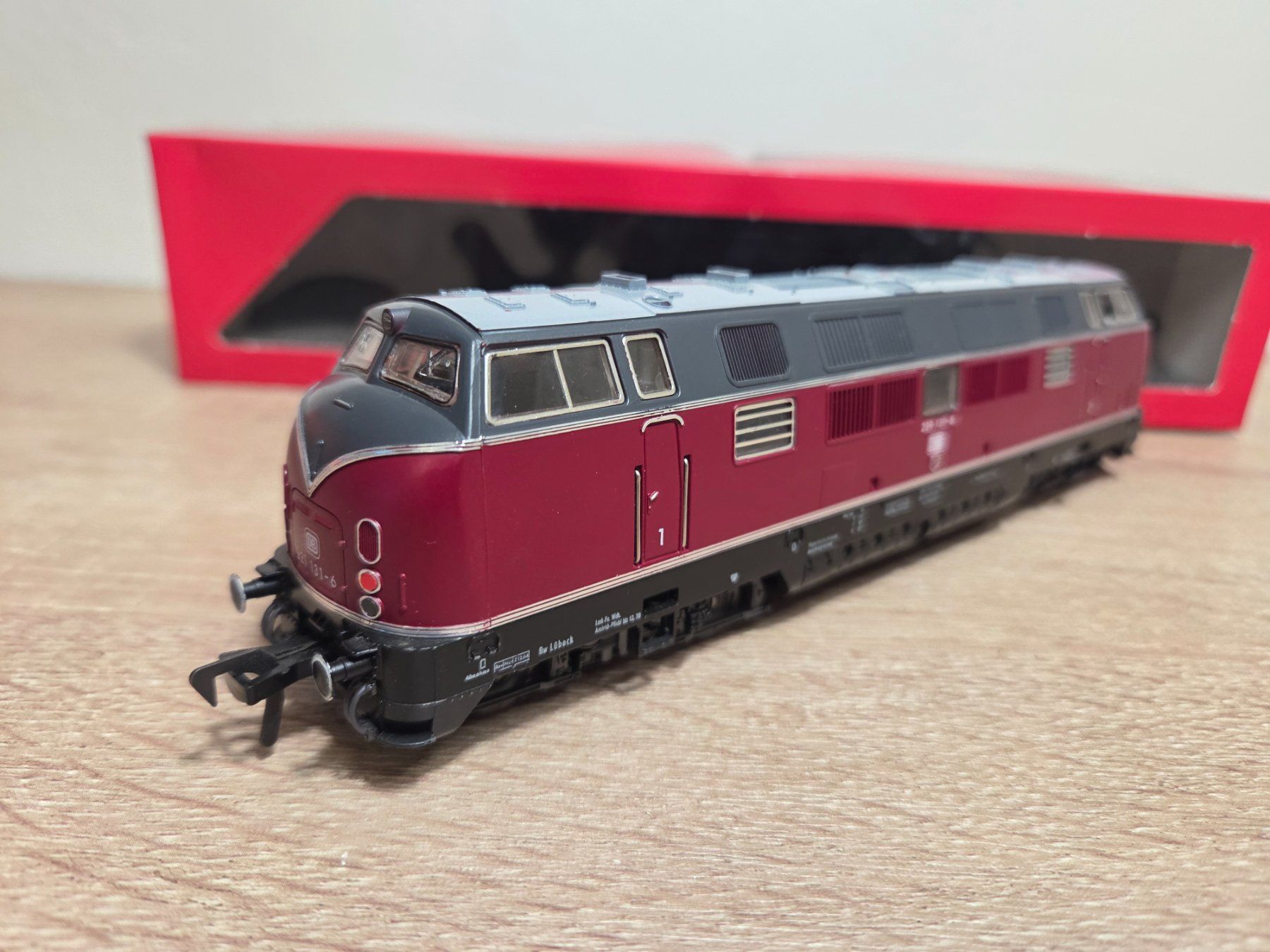 Fleischmann Modelleisenbahnen: Fleischmann Diesellok V221 DB H0 – Gebraucht aus St-Aubin-Sauges von Lo_Go 2