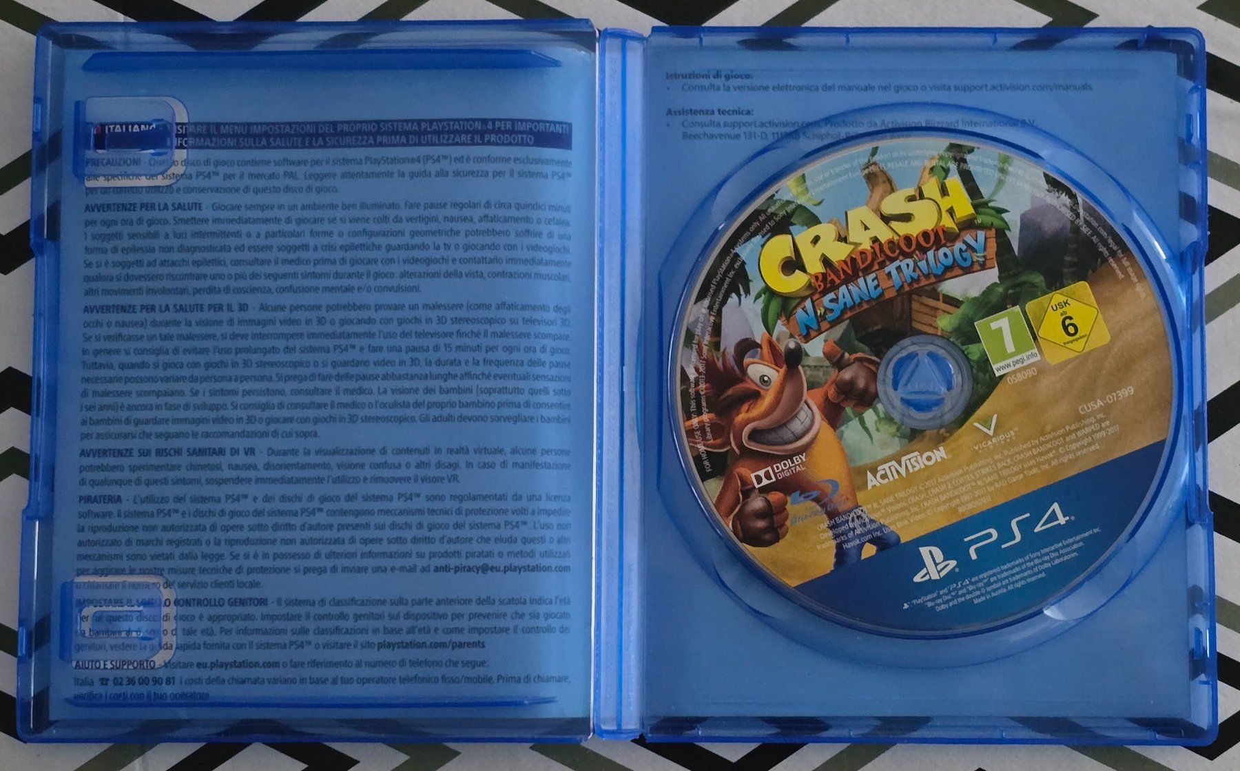 Giochi: Crash Bandicoot N. Sane Trilogy PS4 – Usato da Ruswil venduto da DNAB 2