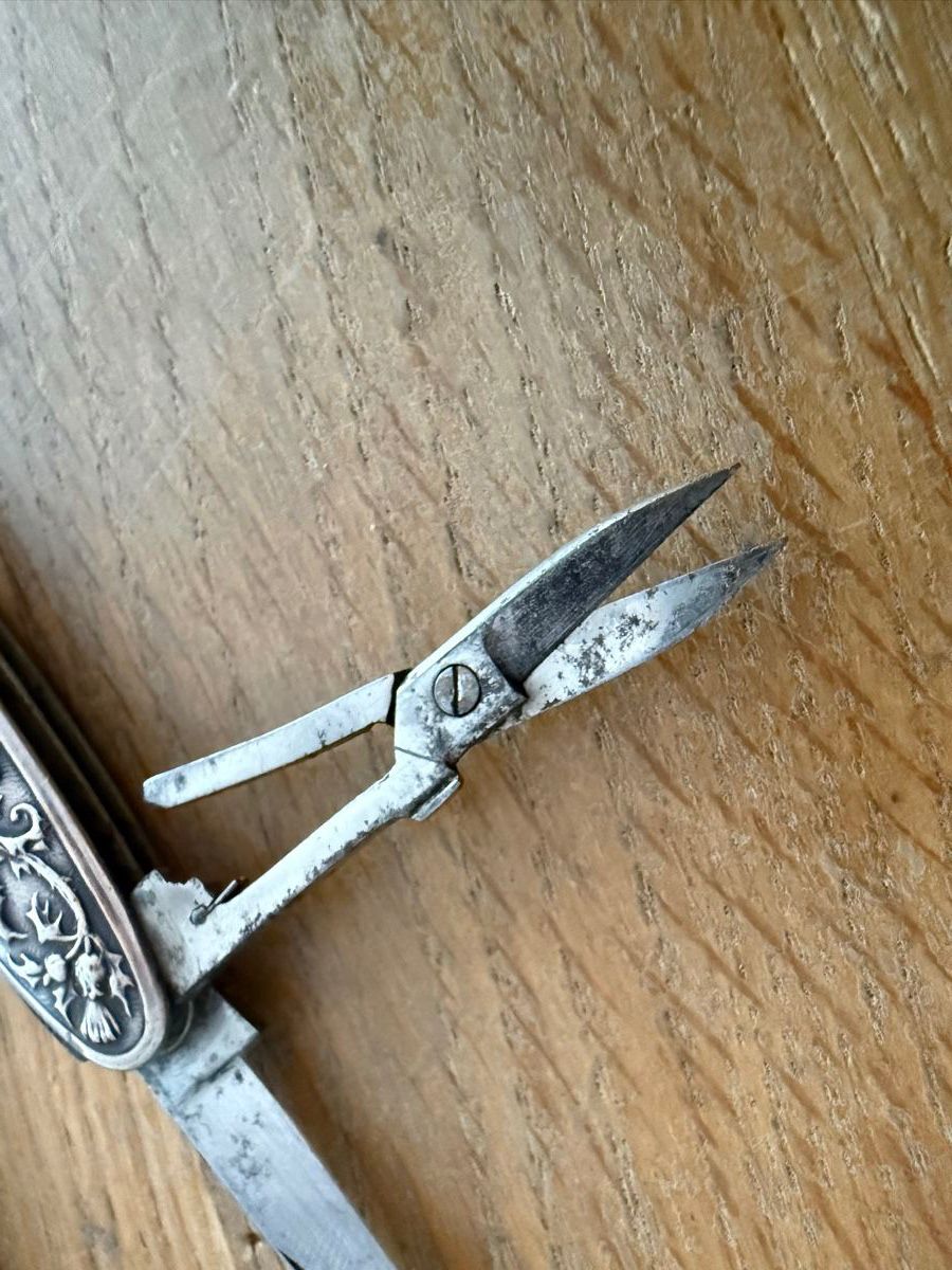 Taschenmesser: Antikes Taschenmesser Sackmesser mit Etui – Gebraucht aus Goldach von Messerguru 6