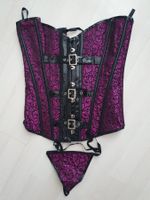 Lila Gothic Corsage Gr S *neu*