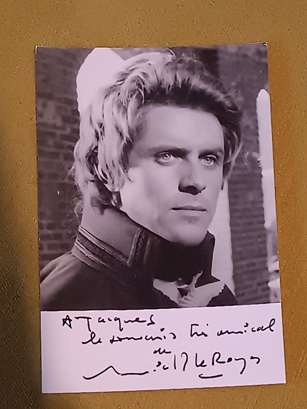Autografi: Michel Le Royer – Usato da Menziken venduto da Artographs