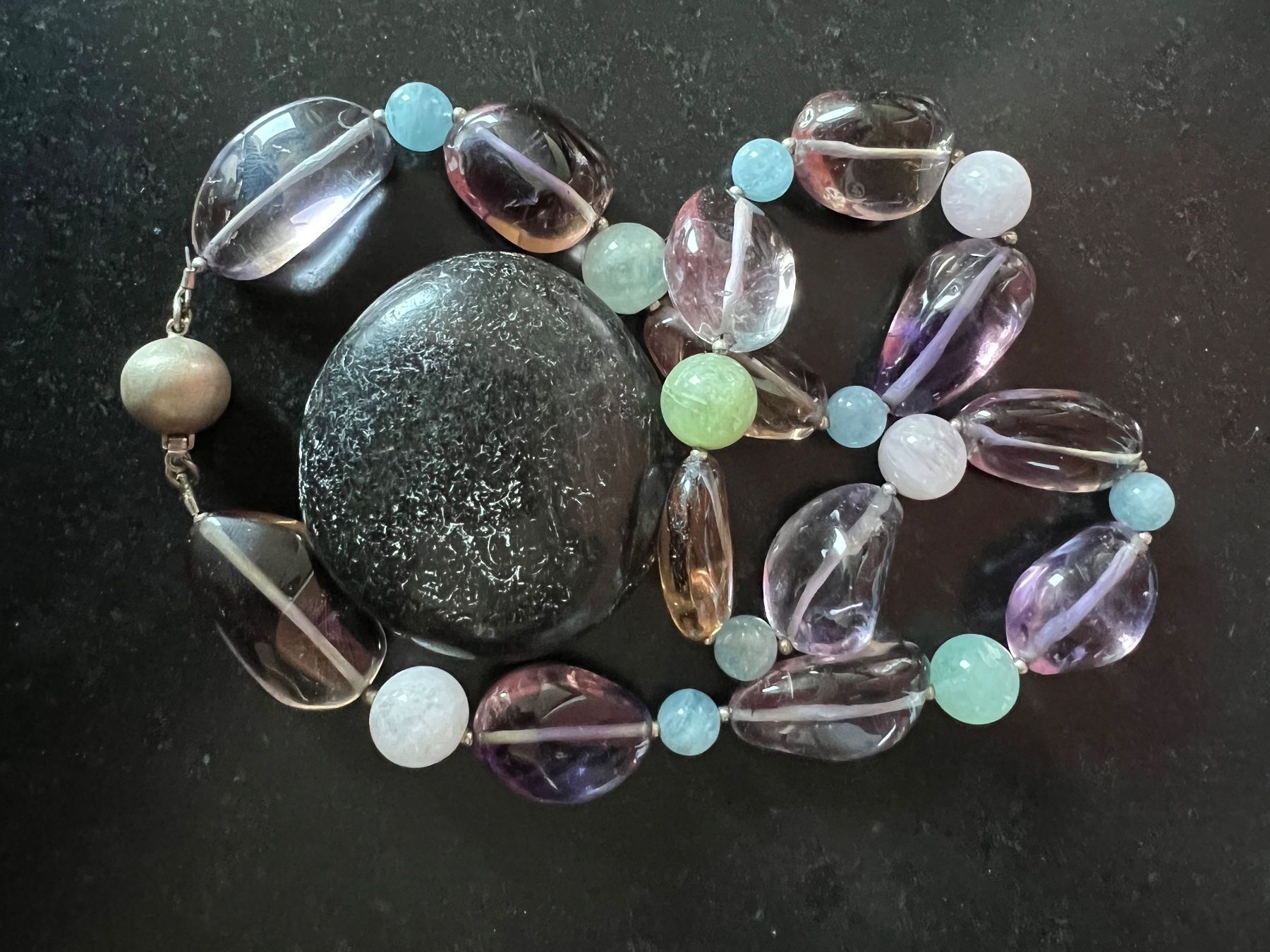Catenine: Amethyst Halskette – Usato da Remigen venduto da Orlana7
