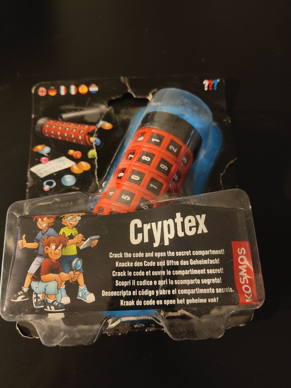 Spielzeuge: Tresor, Cryptex, Detektivausweise – Gebraucht aus Zufikon von Xelvia 3