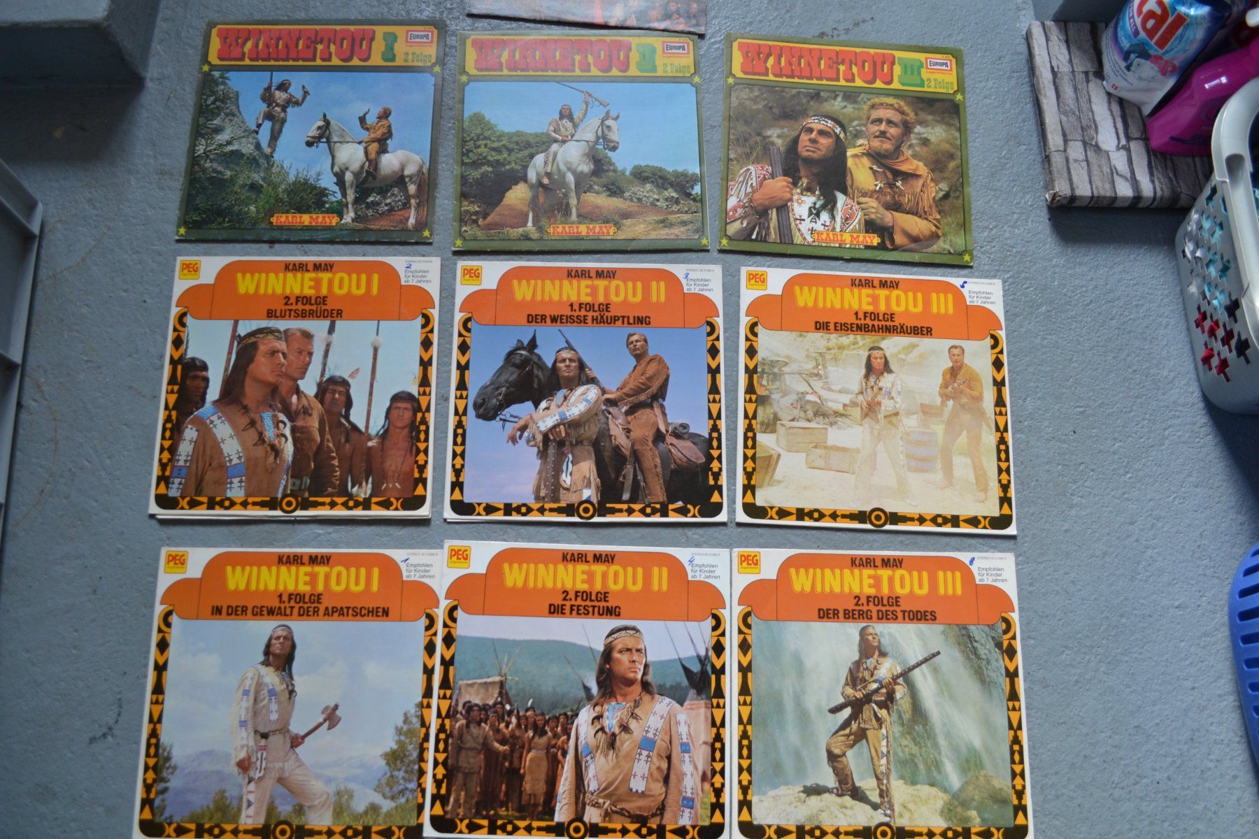 Dischi in vinile: LP Winnetou 10 Stück – Usato da Beinwil am See venduto da kajak55