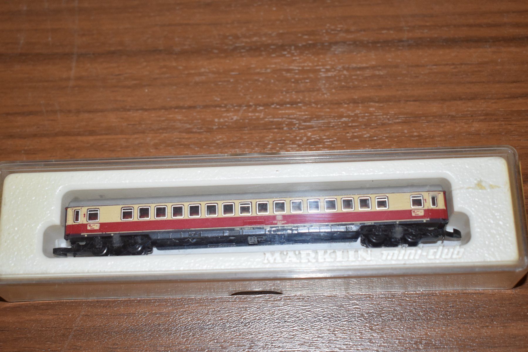 Wagon Voyageurs Märklin à L'échelle HO - Occasion - Pour Réseau De Train Miniature - Modèle Ferroviaire Collection