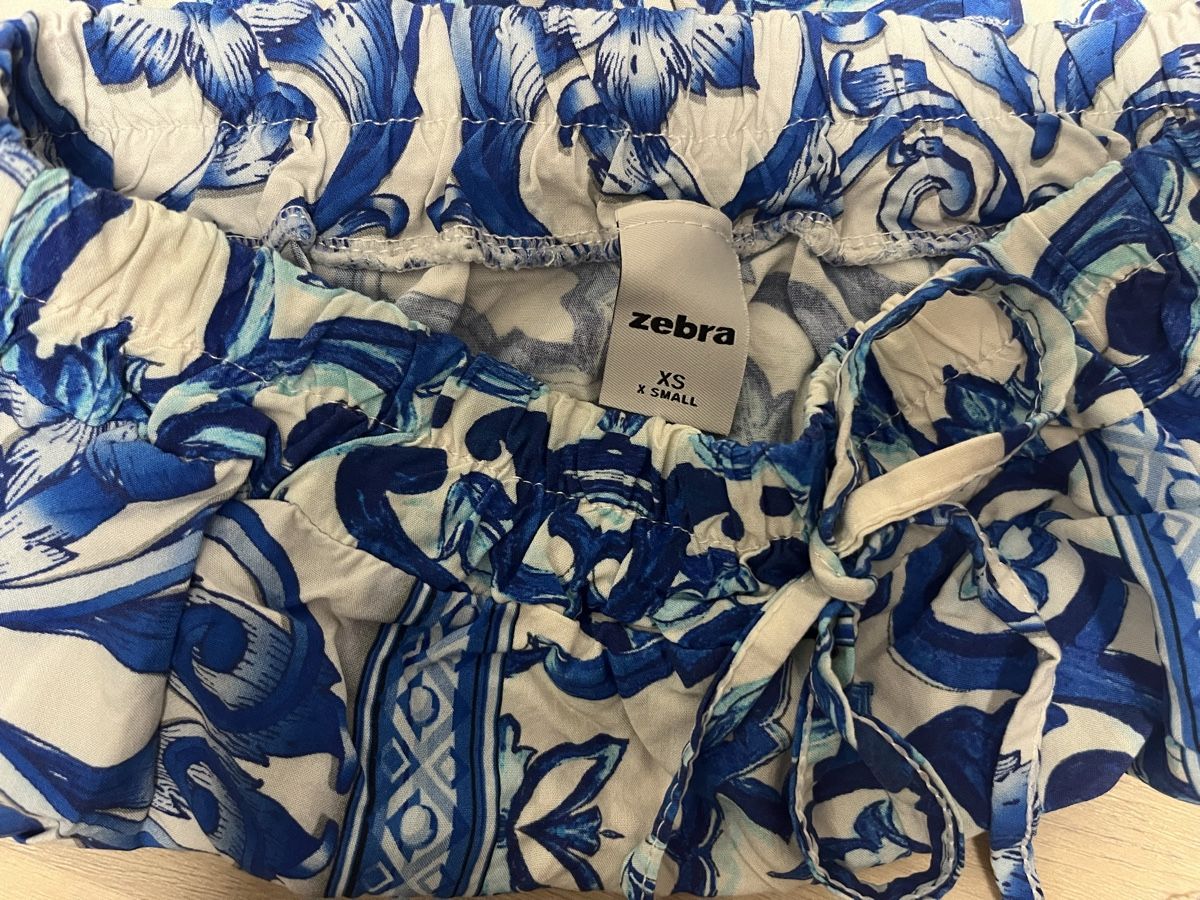 Zebra Pantaloni: weite Shorts gemustert Zebra XS neu – Nuovo (secondo la descrizione) da Birrwil venduto da vanyboo 4