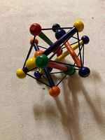 Lot de 2 jouets d'éveil en bois (motricité & sensoriel)
