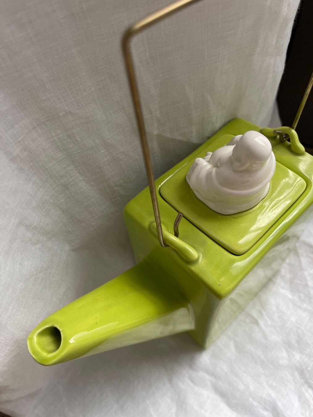 Teiere: Asiatische Kanne grün – Usato da Brütten venduto da Rod816 3