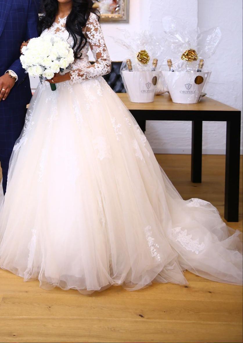 Pronovias Vestiti: Brautkleid /  Hochzeitskleid – Nuovo (secondo la descrizione) da Embrach venduto da L.Njr23 2