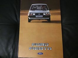 Ford Fiesta Verkaufsprospekt 24 Seiten Januar 1983