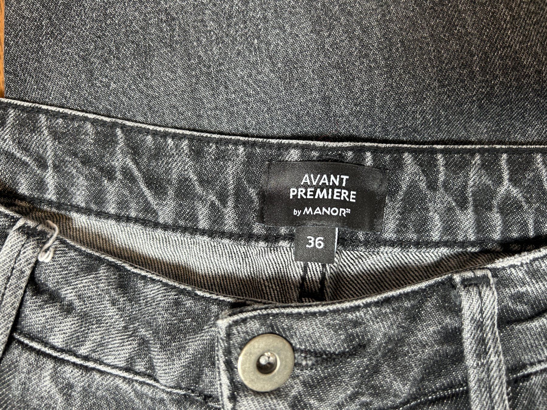 Manor Jeans: Jean baggy gris – Gebraucht aus Soyhières von Maponos 2