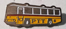 O658B - Pin PTT Post Postauto silberig
