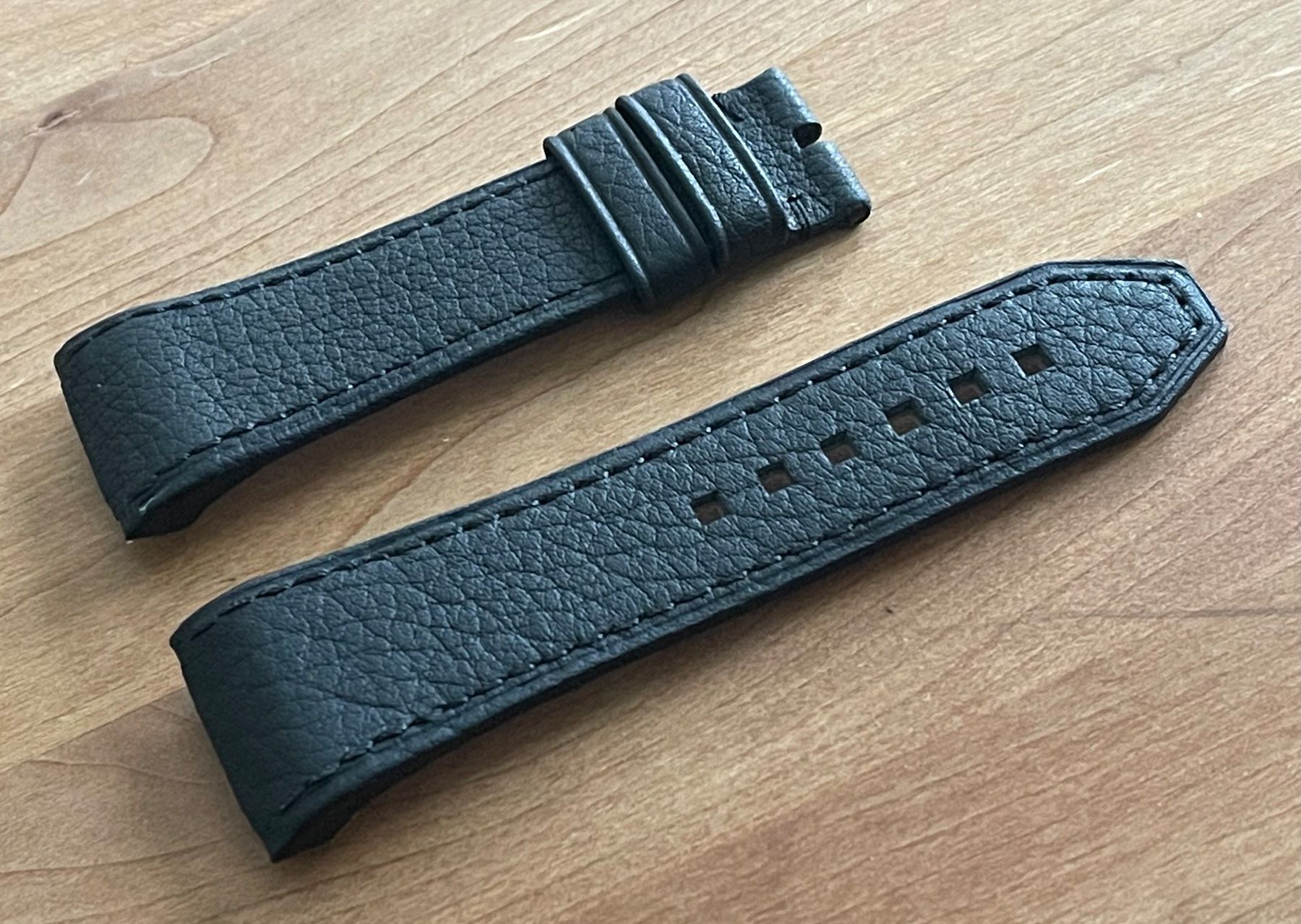 Wyler Bracciali & Braccialetti: Original WYLER Code R Chronograph Lederarmband Grösse M – Nuovo (secondo la descrizione) da Embrach venduto da Canderau 2