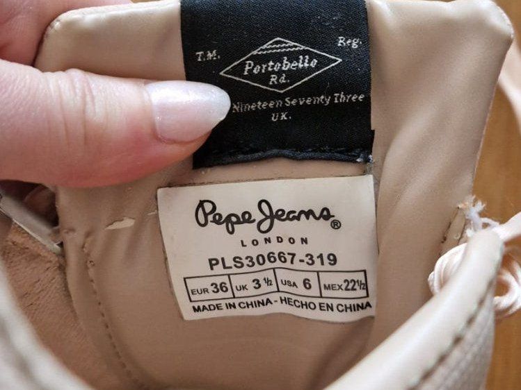 Pepe Jeans Scarpe per ragazze: Schuhe Pepe Jeans rosa – Usato da Frauenfeld venduto da jgh_gx6v 2