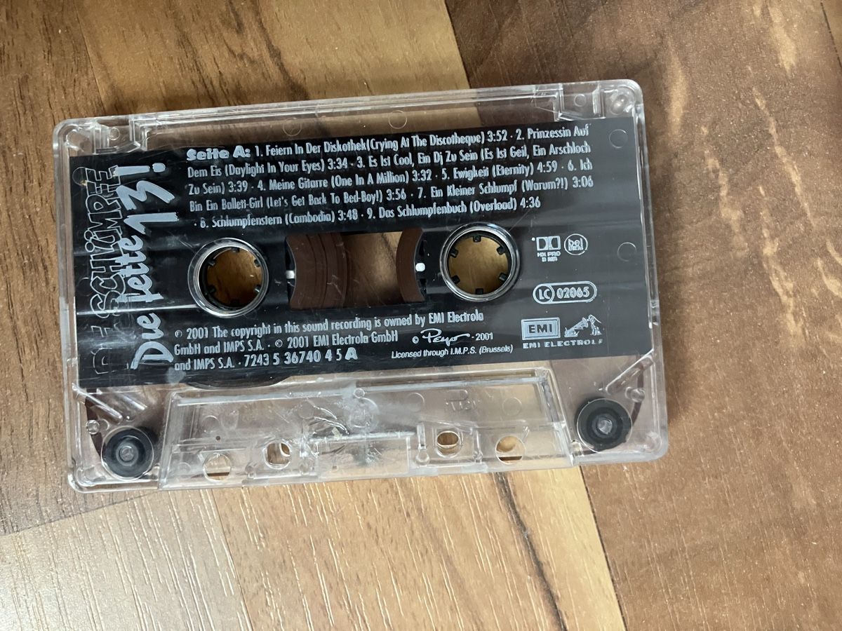 Musicassette: Die Schlümpfe Die fette 13 – Difettoso da Bözberg venduto da Sape9192 1
