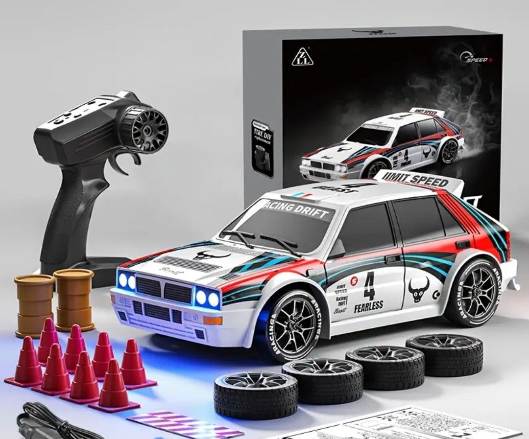 Lancia Modellautos: lancia Delta 1:24 Driftcar. rtr – Neu und originalverpackt aus Rapperswil /Be von HS-Racing 1