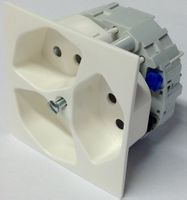 ABB WS12.TYE.0104 Sidus 3er-Steckdose 3xT13 CH weiss