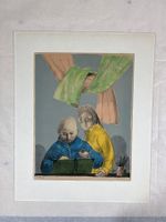 Max Hunziker (1901-1946) Farblithografie 39x49cm