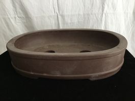Bonsai Schale oval 25 x 19,5 cm