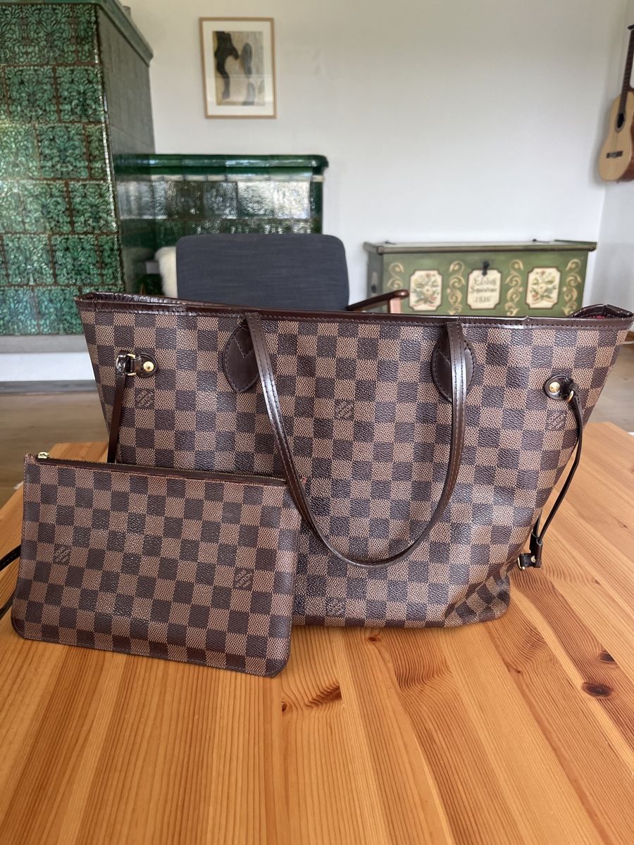 Louis Vuitton Borse da donna: Louis Vuitton Neverfull MM, Damier Ebene – Usato da Hirzel venduto da maeckinski