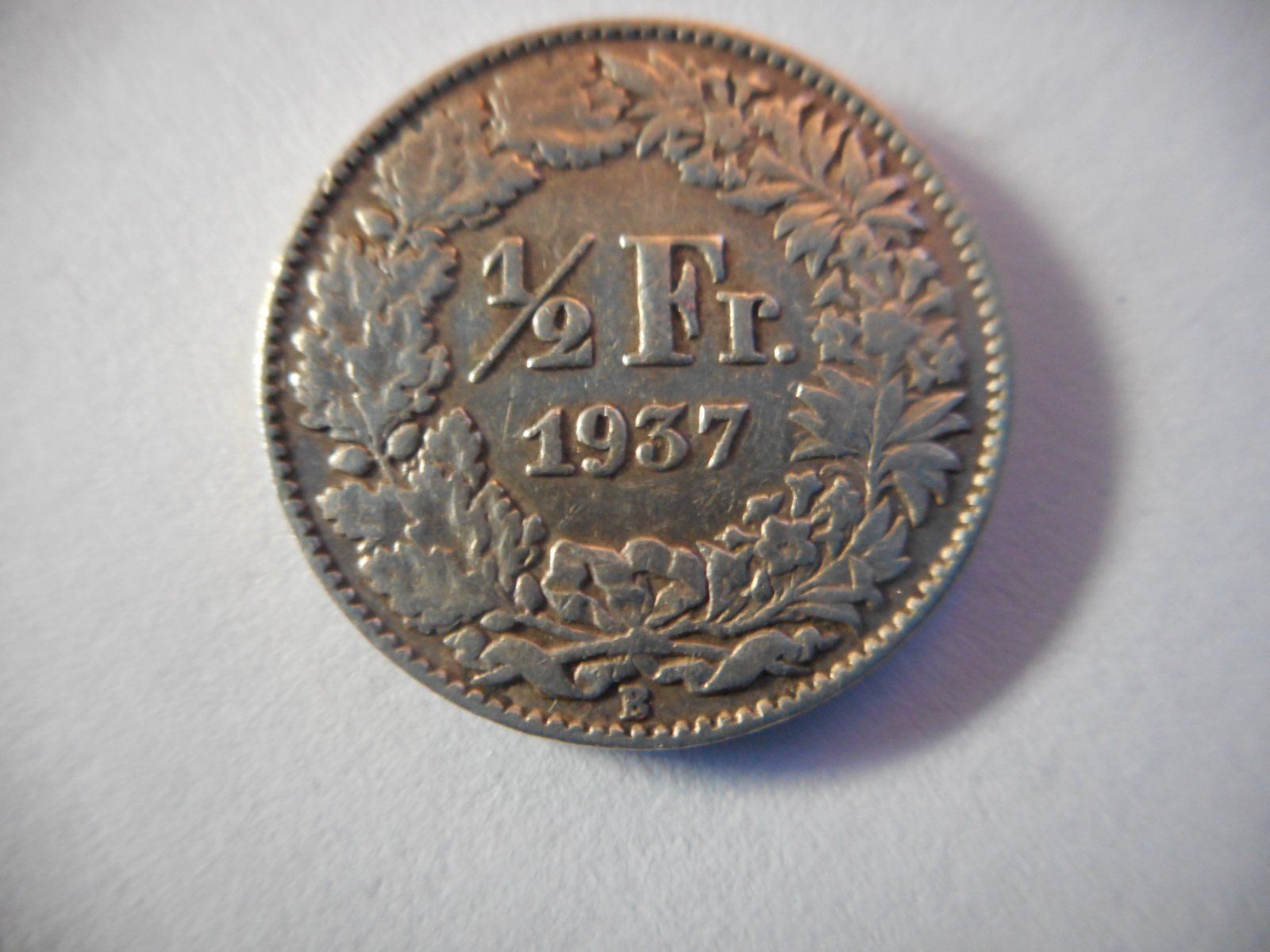 Tutti le monete: 50 Rp. 1937 silber – Usato da Kriegstetten venduto da pizlad2010