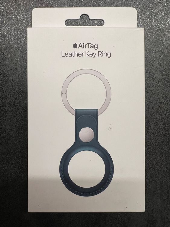 Apple Portachiavi: Apple ORIGINAL AirTag Schlüsselanhänger, BalticBlue, NEU&OVP – Nuovo e nell'imballaggio originale da Galgenen venduto da IT-Stuff 1