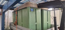 2x Kunststofftank Behälter Öltank Dieseltank 2x 2000 Liter