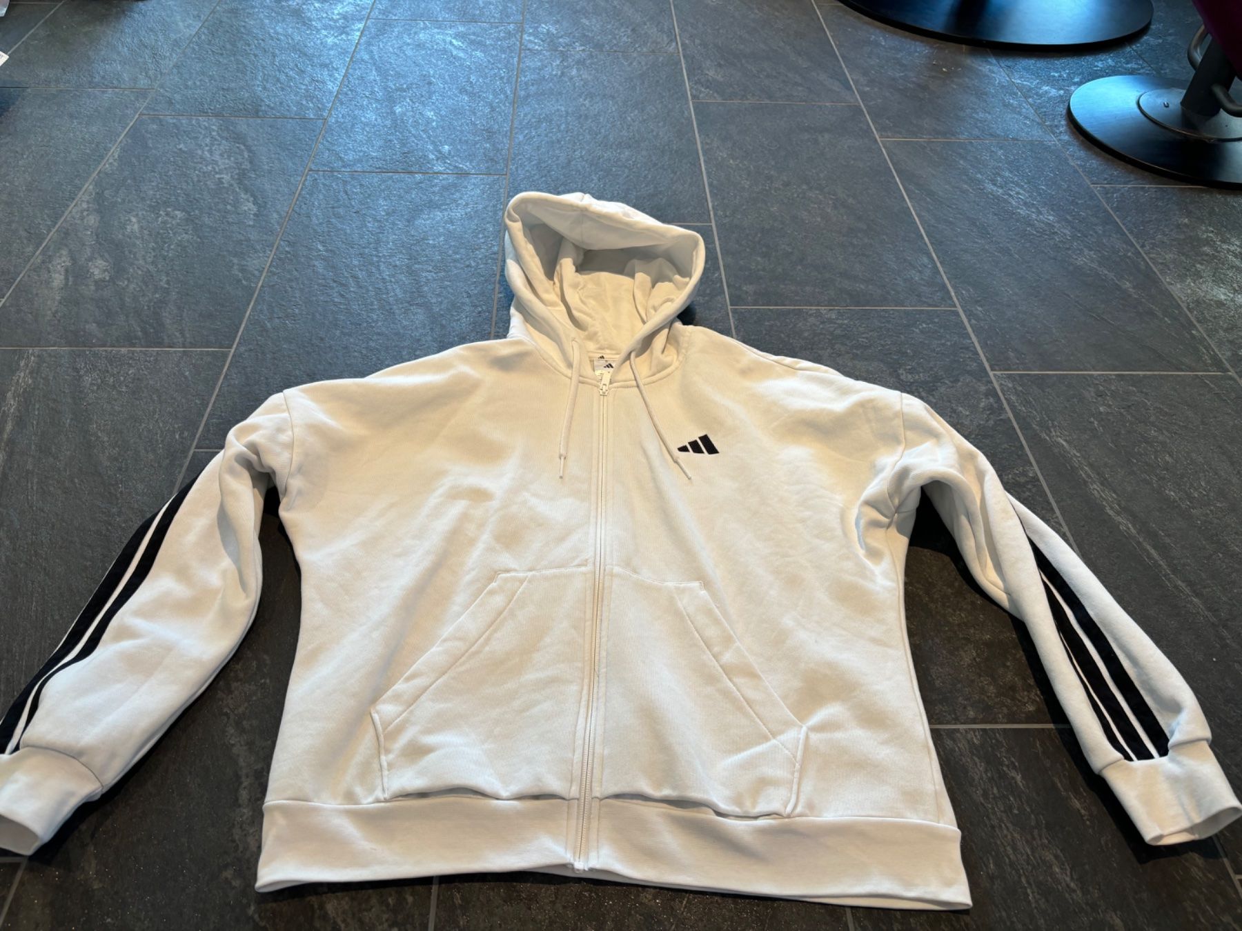Adidas Vestes: Adidas - Jacke - weiss - Gr. L – D'occasion à Stadel par Chanel_5 2