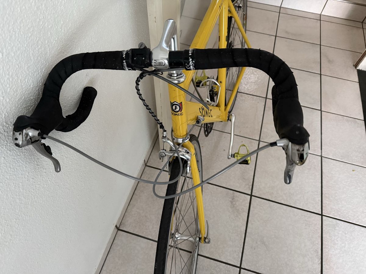 Biciclette: Rennvelo Somec gelb – Usato da Untersiggenthal venduto da mirellina01 1