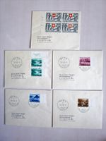 kpl Satz PP 1952 auf 5 FDC, BERN Ausgabetag 31.V.52