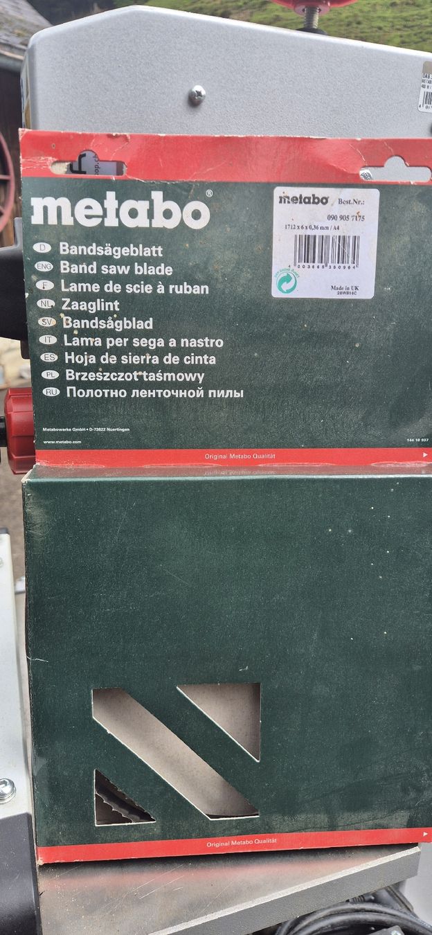 Tutte le macchine: Metabo Bandsäge – Usato da Rüderswil venduto da juere_f 6