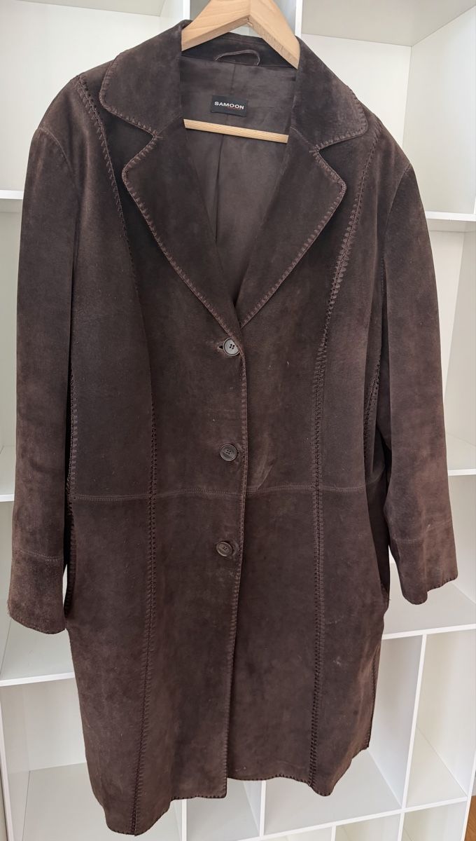 Gerry Weber Cappotti: Samoon/Gerry Weber Rauhlederjacke - Grösse 50 – Usato da Weggis venduto da agabara77 2