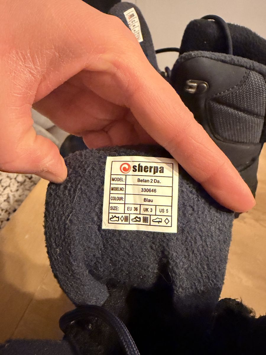 Sherpa Herrenschuhe: Sherpa Snow Boots, Hydroguard, Winter Ready - Size 36 – Neu (gemäss Beschreibung) aus Villars-sur-Glâne von ext_5h55 3