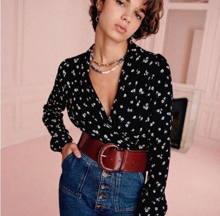 Sézane Bluse blouse Gr. 34