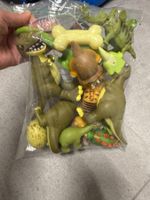 Lot de figurines de dinosaures plastique