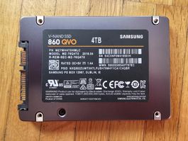 Samsung SATA SSD 860 QVO 4TB - like new (99%)