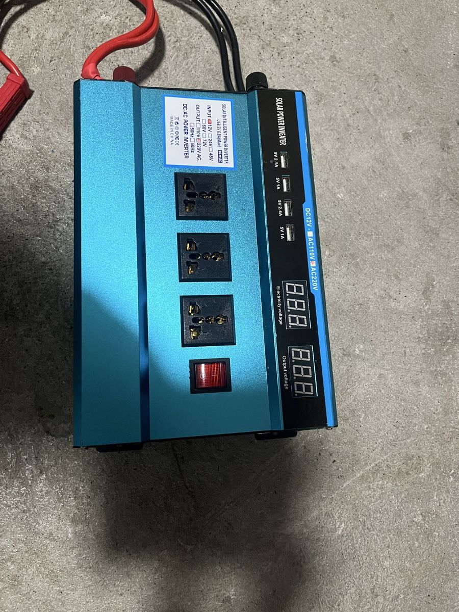 Wechselrichter: Solar Power Inveater 12v – Gebraucht aus Bettlach von mehr86
