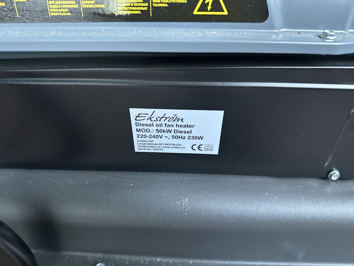 Radiatori: Ekström Diesel Heizluefter 50kW – Nuovo (secondo la descrizione) da Liestal venduto da alidajulia 1