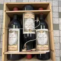 6 bouteilles Château Rauzan-Gassies 1983 Margaux caisse 