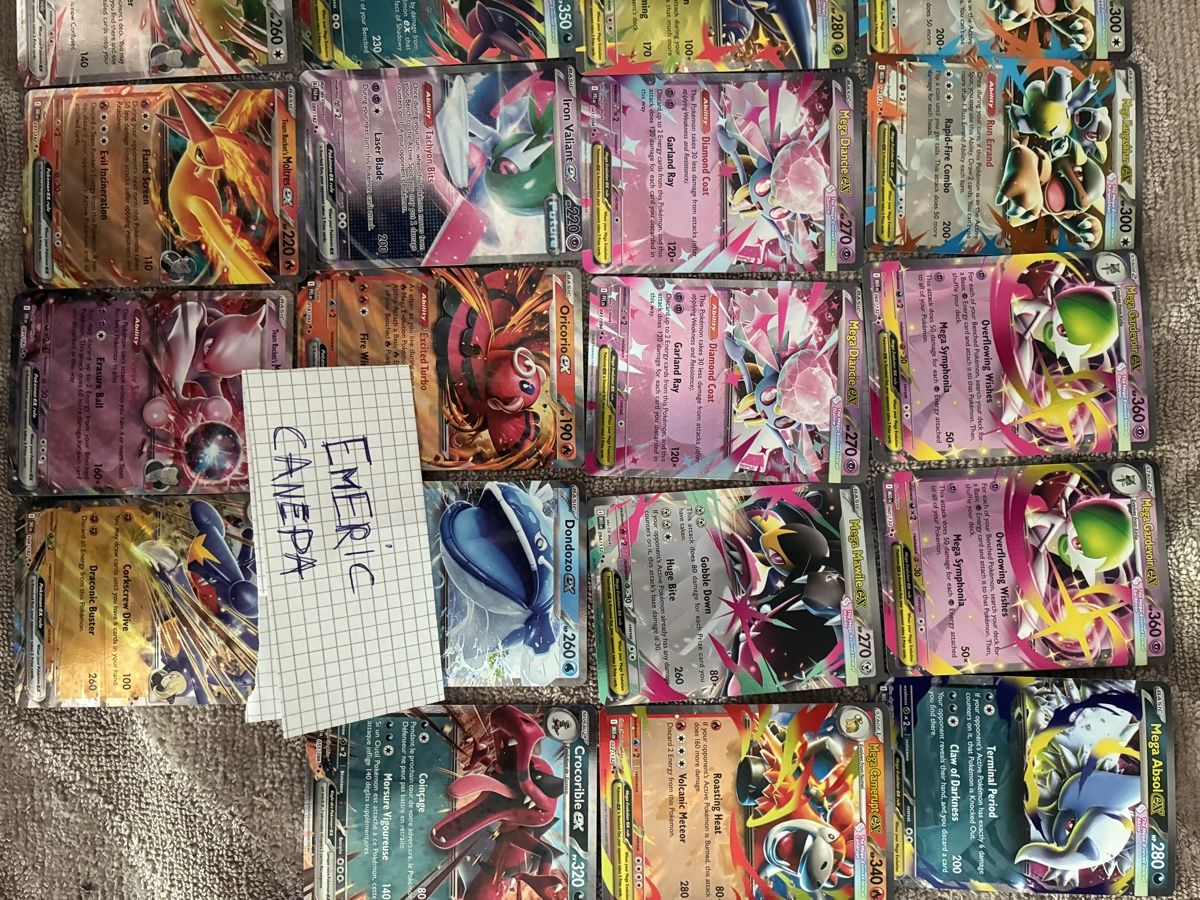 Pokémon Carte collezionabili: Pokemon ex lot  – Nuovo (secondo la descrizione) da St-Aubin-Sauges venduto da Mdwischh98 2