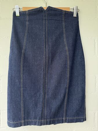 Strenesse Gabriele Strehle Jeansrock blau Gr. 34