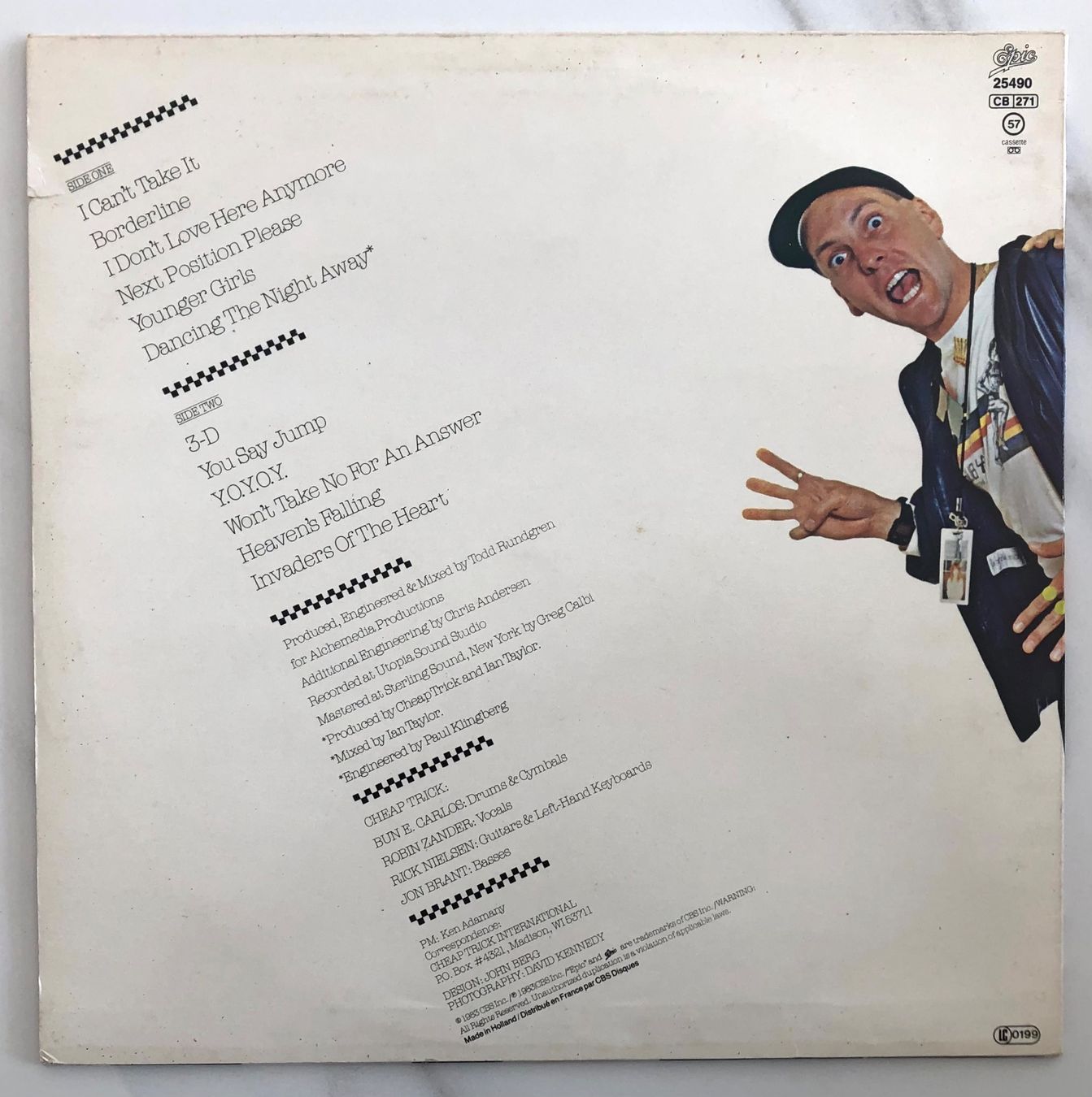 Schallplatten: CHEAP TRICK - NEXT POSITION PLEASE – Gebraucht aus Poliez-Pittet von Newtown-Records 1