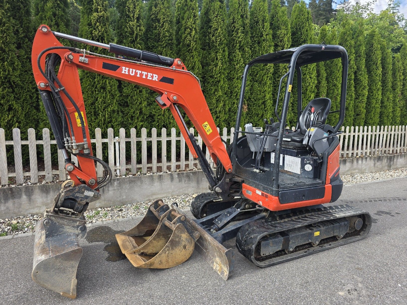 Excavateurs: Bagger Hutter Kubota U27 – D'occasion à Niedergösgen par MHNT